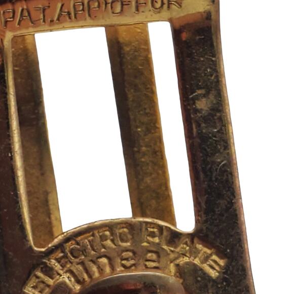 Sailboat Vintage Tie Clip Boating Gold Tone Tack Bar Chain Uneek - Picture 8 of 8